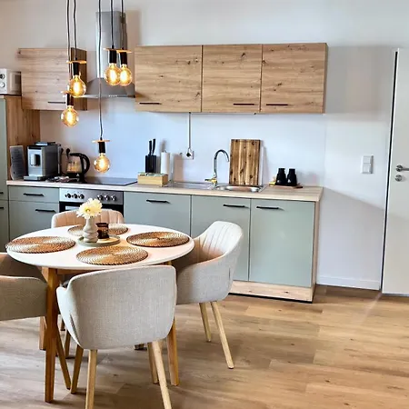 Apartmán Heaven Homes Fuer 4 Modern Zentral Kaffeeautomat Kueche *